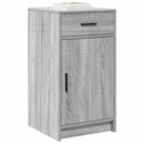 vidaXL Széf fiókkal Szürke Sonoma 40 x 40.5 x 75 cm Faanyag