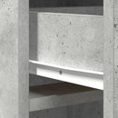 vidaXL Magasfiú fiókkal Beton Szürke 40 x 40,5 x 135 cm Faanyag