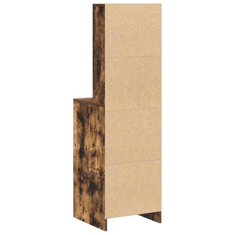 vidaXL Magasfiú fiókkal Füstölt tölgy 40 x 40,5 x 135 cm Faanyag