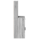 vidaXL Magasfiú fiókkal Szürke Sonoma 40 x 40,5 x 135 cm Faanyag