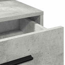 vidaXL Öltözködőasztal fiókkal Beton Szürke 79 x 41 x 135 cm Faanyag