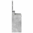 vidaXL Öltözködőasztal fiókkal Beton Szürke 79 x 41 x 135 cm Faanyag