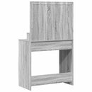 vidaXL Öltözködőasztal fiókkal Szürke Sonoma 79 x 41 x 135 cm Faanyag