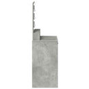vidaXL Öltözködőasztal fiókkal Beton Szürke 50 x 41 x 135 cm Faanyag