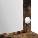vidaXL Öltözködőasztal Füstölt tölgy 100 x 41 x 135 cm Faanyag