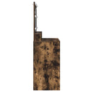 vidaXL Öltözködőasztal Füstölt tölgy 100 x 41 x 135 cm Faanyag