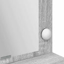 vidaXL Öltözködőasztal Szürke Sonoma 100 x 41 x 135 cm Faanyag