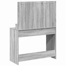 vidaXL Öltözködőasztal Szürke Sonoma 100 x 41 x 135 cm Faanyag