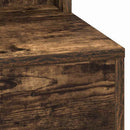 vidaXL Öltözködőasztal Füstölt tölgy 75,5 x 41 x 135 cm Faanyag