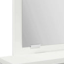 vidaXL Öltözködőasztal fiókkal tükörrel Fehér 50 x 41 x 140 cm Faanyag