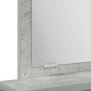 vidaXL Öltözködőasztal fiókkal Beton Szürke 50 x 41 x 140 cm Faanyag