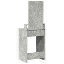 vidaXL Öltözködőasztal fiókkal Beton Szürke 50 x 41 x 140 cm Faanyag