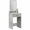 vidaXL Öltözködőasztal fiókkal Beton Szürke 50 x 41 x 140 cm Faanyag