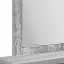 vidaXL Öltözködőasztal fiókkal Szürke Sonoma 50 x 41 x 140 cm Faanyag