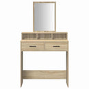 vidaXL Öltözködőasztal fiókkal Sonoma tölgy 79 x 41 x 140 cm Faanyag