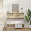 vidaXL Öltözködőasztal fiókkal Sonoma tölgy 100 x 41 x 140 cm Faanyag