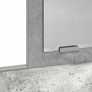 vidaXL Öltözködőasztal fiókkal Beton Szürke 100 x 41 x 140 cm Faanyag