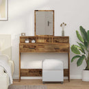 vidaXL Öltözködőasztal fiókkal Öreg fa 100 x 41 x 140 cm Faanyag