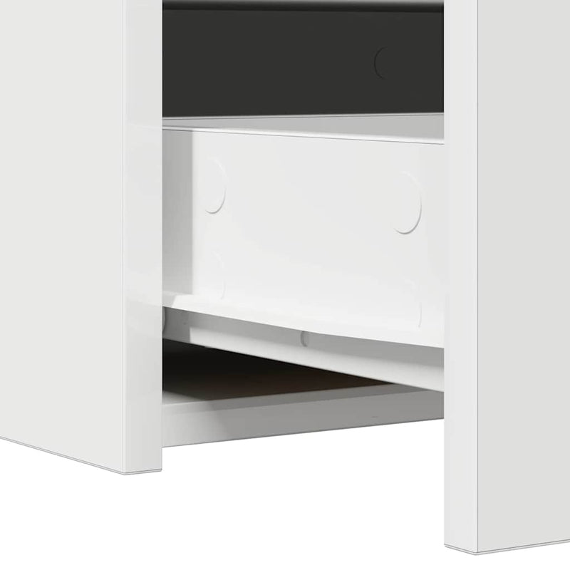 vidaXL Öltözködőasztal fiókkal tárolóval Fehér 83 x 40 x 70 cm Faanyag