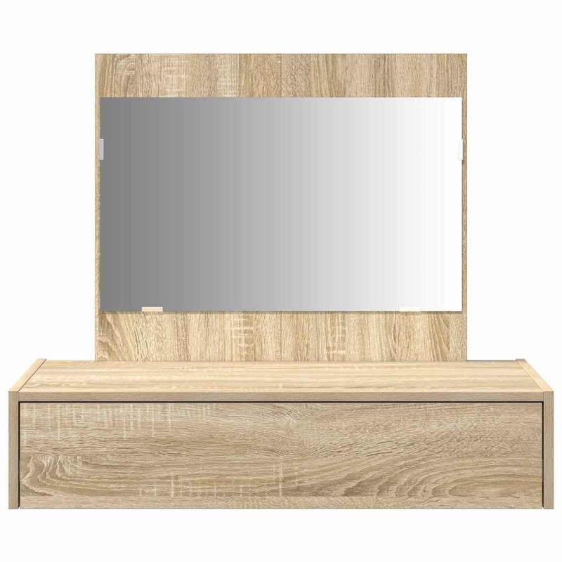 vidaXL Öltözködőasztal fiókkal tárolóval Barna 83 x 40 x 70 cm Faanyag
