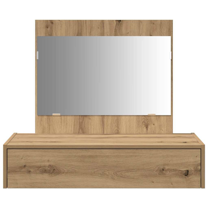 vidaXL Öltözködőasztal fiókkal tárolóval Barna 83 x 40 x 70 cm Faanyag