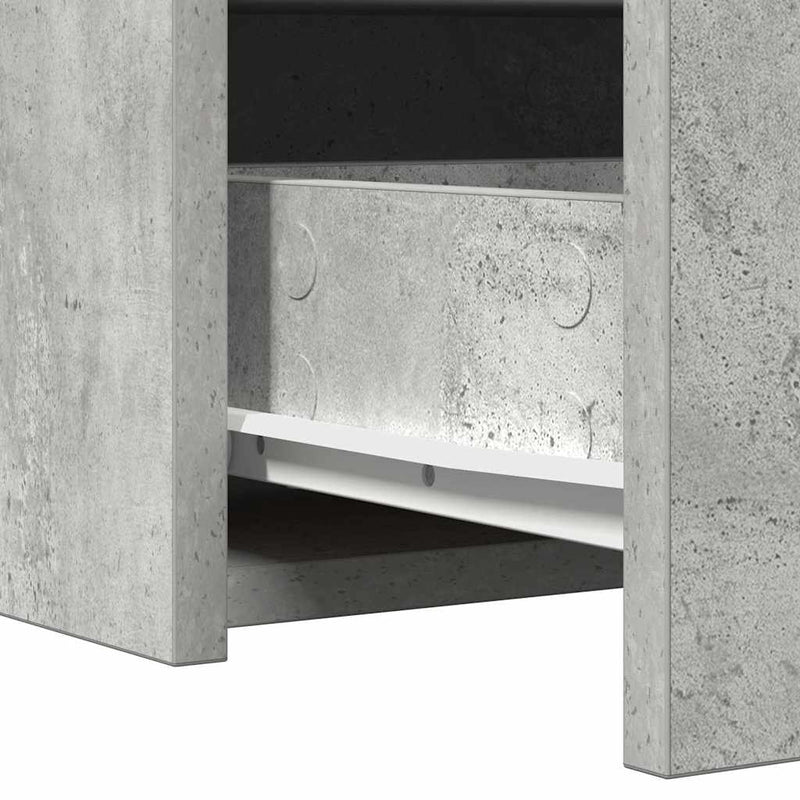 vidaXL Öltözködőasztal fiókkal Szürke 100 x 40 x 70 cm Faanyag