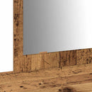 vidaXL Öltözködőasztal fiókkal tükörrel Barna 100 x 40 x 70 cm Faanyag