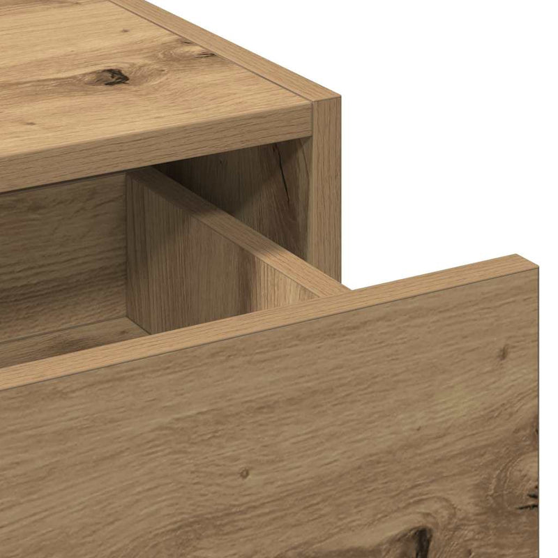 vidaXL Öltözködőasztal fiókkal tükörrel Barna 100 x 40 x 70 cm Faanyag