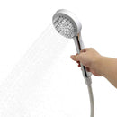 vidaXL Kültéri Napelemes Zuhany Fekete 217 cm PVC és alumínium