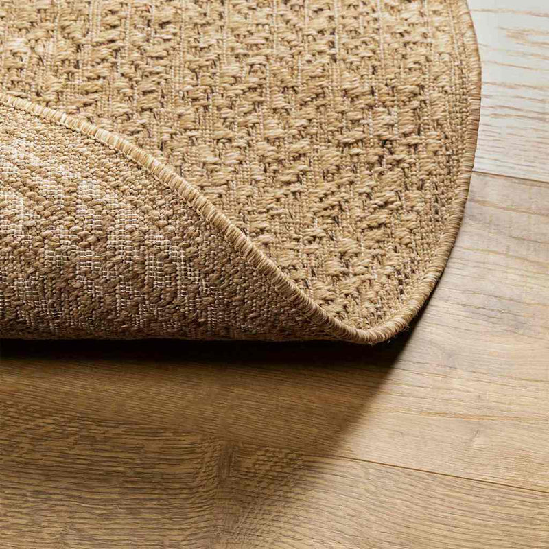 vidaXL Szőnyeg ZIZUR Barna PP