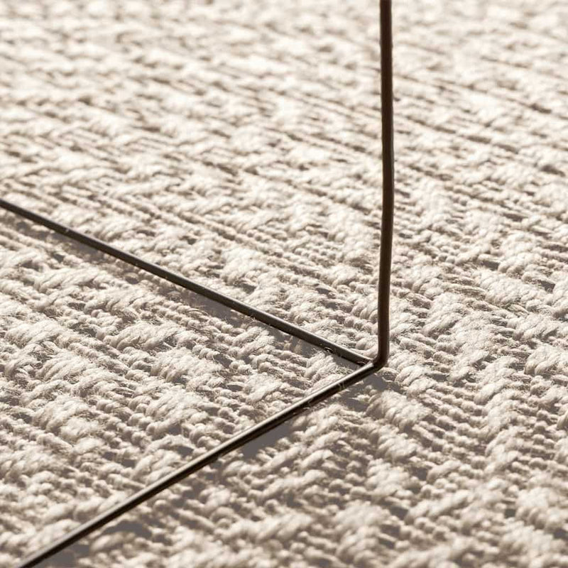 vidaXL Szőnyeg ZIZUR Krém PP