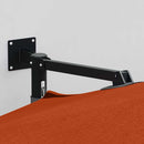 vidaXL Kerti napernyő Piros és Fekete 248 x 248 x 148 cm