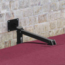 vidaXL Kerti napernyő Piros és Fekete 248.5 x 247.5 x 160 cm