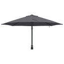 vidaXL Kerti napernyő Antracit és fekete 248 x 248 x 148 cm
