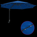 vidaXL Kerti napernyő Azúrkék 248 x 248 x 148 cm Poliészter és acél