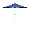 vidaXL Kerti napernyő Kék 294 x 150 x 223 cm szövet