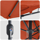 vidaXL Kerti napernyő Terrakotta 385 x 209 x 244 cm szövet