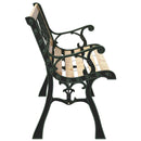 vidaXL pad Barna 116 x 54 x 73cm faszínű