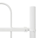 vidaXL Kerti Kerítés Szürke 5.1 x 0.6 m Porszórt Acél