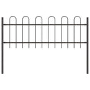 vidaXL Kerti Kerítés Szürke 5.1 x 0.6 m Porszórt Acél
