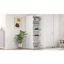 vidaXL Cipőszekrény polcokkal ajtóval Fehér 80 x 35.5 x 180 cm Faanyag