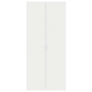 vidaXL Cipőszekrény 80 x 35.5 x 180 cm Szerelt Fa Fehér