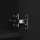 vidaXL Cipőszekrény polcokkal Fekete 80 x 35.5 x 180 cm Faanyag