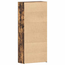 vidaXL Cipőszekrény polcokkal Sokszínű 80 x 35.5 x 180 cm Faanyag