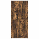 vidaXL Cipőszekrény polcokkal Sokszínű 80 x 35.5 x 180 cm Faanyag