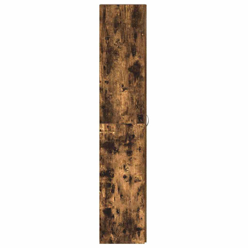 vidaXL Cipőszekrény polcokkal Sokszínű 80 x 35.5 x 180 cm Faanyag