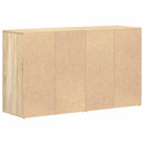 vidaXL Széf fiókkal Sonoma tölgy 120 x 36 x 69 cm Faanyag