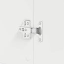 vidaXL Cipőszekrény polcokkal tárolóval Fehér 80 x 39 x 178 cm Faanyag