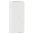 vidaXL Cipőszekrény polcokkal tárolóval Fehér 80 x 39 x 178 cm Faanyag