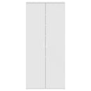 vidaXL Cipőszekrény polcokkal tárolóval Fehér 80 x 39 x 178 cm Faanyag